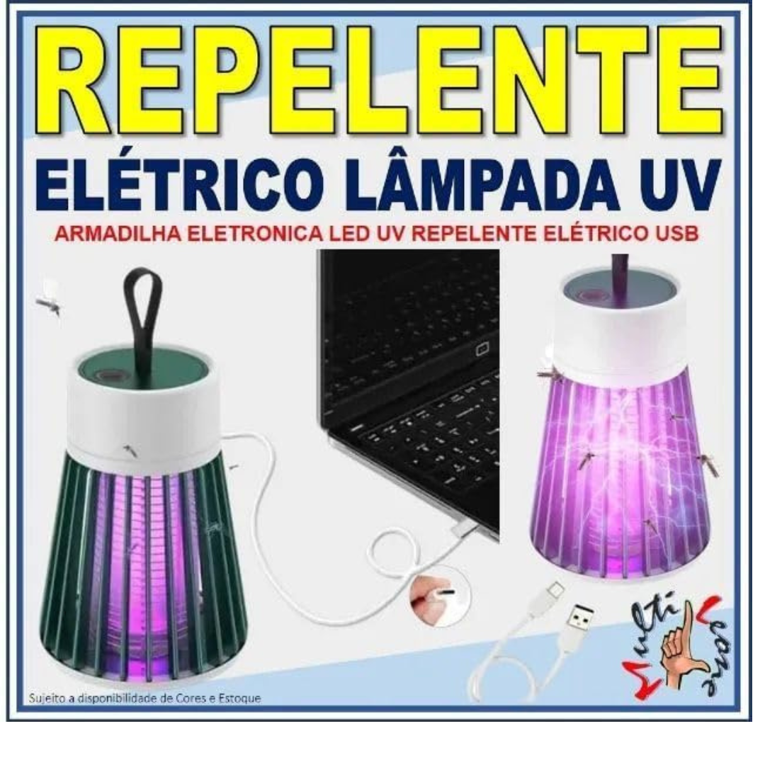 Lâmpada Led Mata Mosquito -NEW-254-AZUL