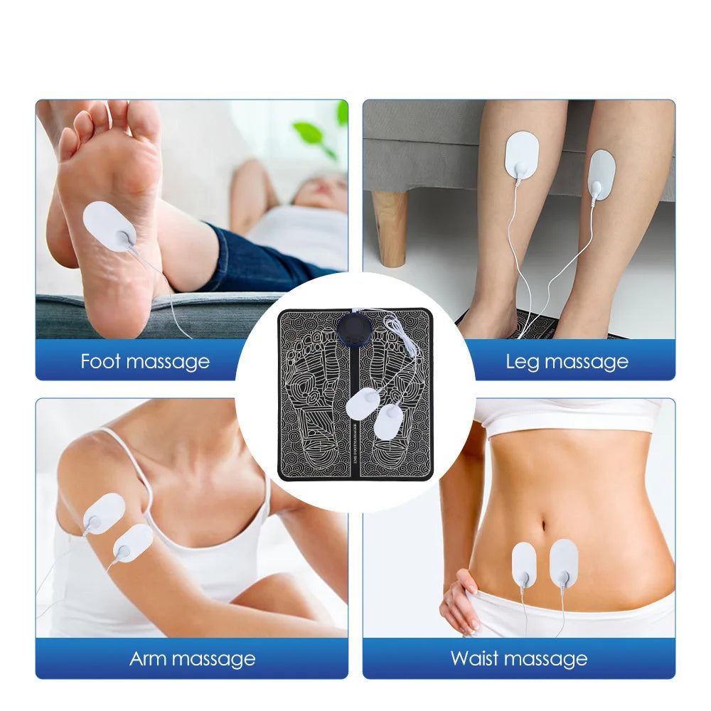 Massagem Estimulação muscular elétrica Melhorar a circulação sanguínea