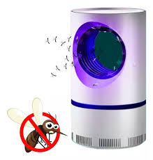 Luminária Mata Mosquito Inseto Armadilha Noturna Luz Led Usb - 220v