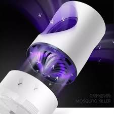 Luminária Mata Mosquito Inseto Armadilha Noturna Luz Led Usb - 220v